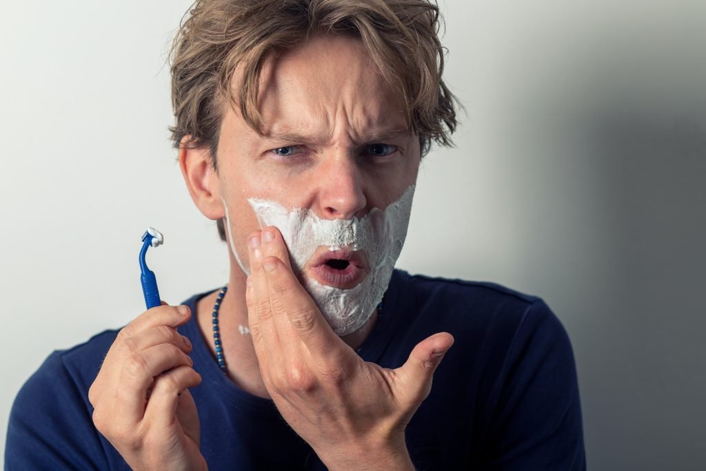 Beard Hair Loss Causes - Razor Burn